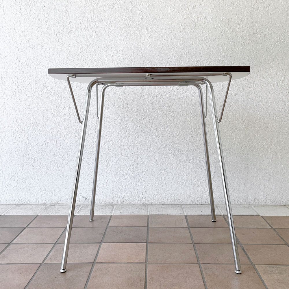 ニーダイニングテーブル Ny Dining Table シャミド SHAMIDO ホワイト フォールディング 折り畳み 新居 猛 ミッドセンチュリー ◇