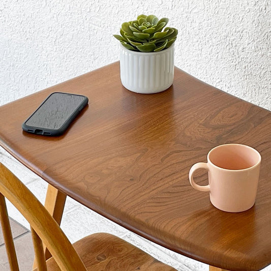 アーコール ERCOL エンドテーブル サイドテーブル エルム材 UKビンテージ Vintage 英国家具 ◇