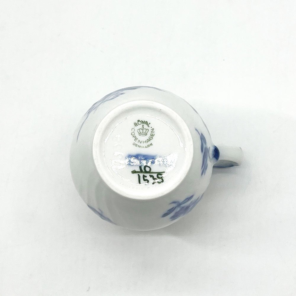 ロイヤルコペンハーゲン ROYAL COPENHAGEN ブルーフラワー ミルクジャグ クリーマー デンマーク 北欧食器 ●