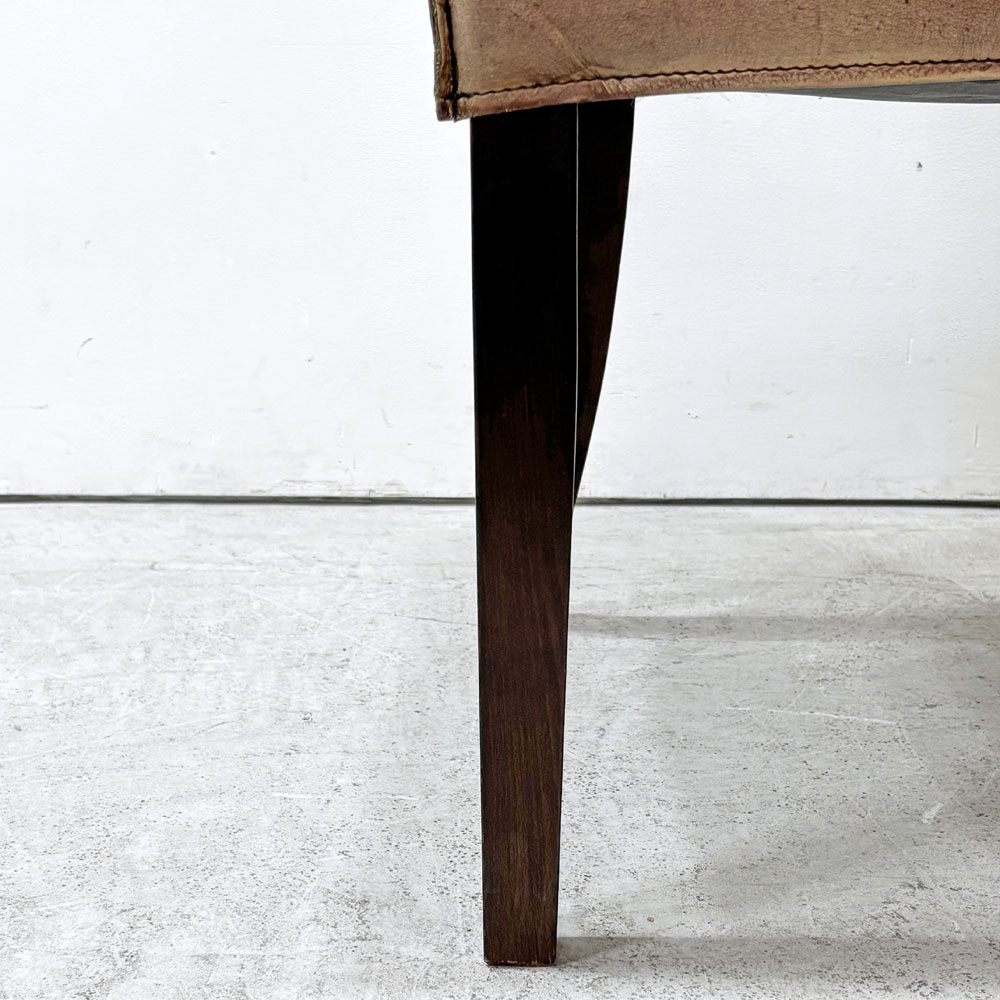 ダルトン DULTON ランディーチェア Randy Chair 本革 レザー ラウンジチェア アームチェア ビンテージスタイル ●
