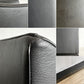 タイム＆スタイル TIME & STYLE エドワード Edward seamless sofa シームレスソファ 1人掛け ラウンジチェア 本革 ブラックレザー タモ材 廃番 A 〓
