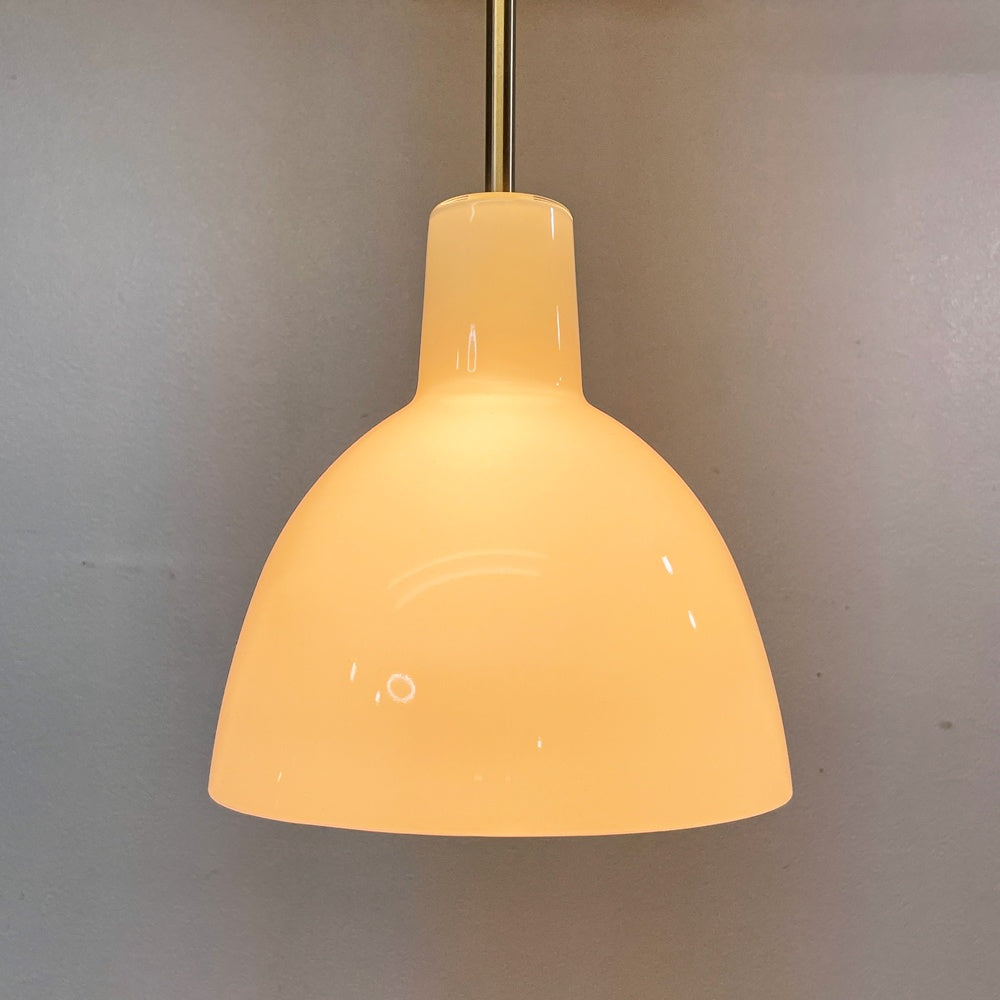 ルイスポールセン Louis Poulsen トルボー 220 Toldbod Glass Pendant ペンダントライト ホワイト 乳白ガラス 箱付 ポール・ヘニングセン ●