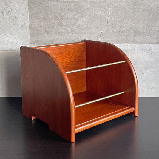アクメファニチャー ACME Furniture ブルックス レコードボックス BROOKS LP BOX マガジンラック レコードラック ウォールナット クルミ 真鍮 ♪