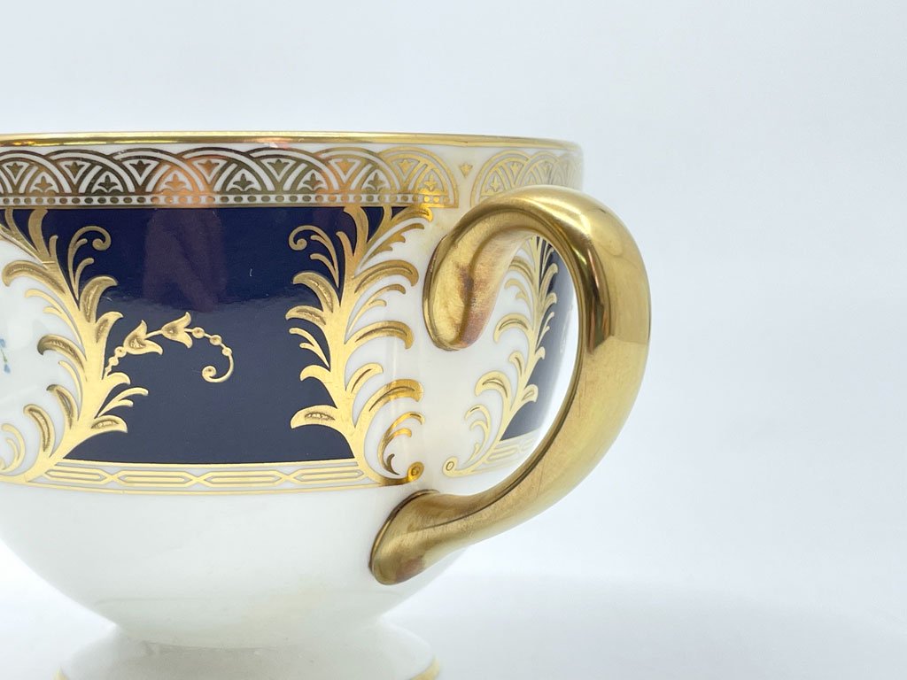 ウェッジウッド WEDGWOOD グロブナーガーデン GROSVENOR GARDEN コーヒー カップ＆ソーサー C&S 2客セット 箱付 イギリス ●