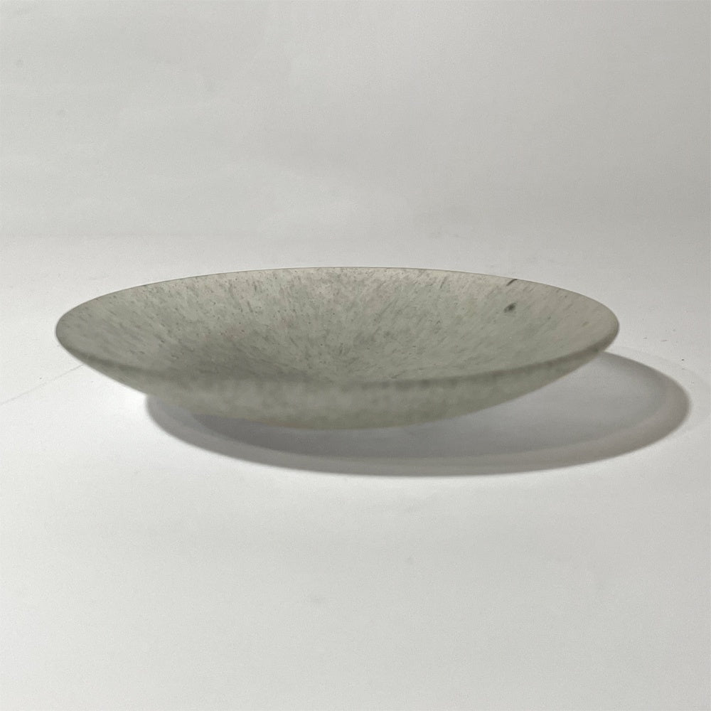 波多野裕子 パート・ド・ヴェール 小皿 8.5cm 現代作家 ★