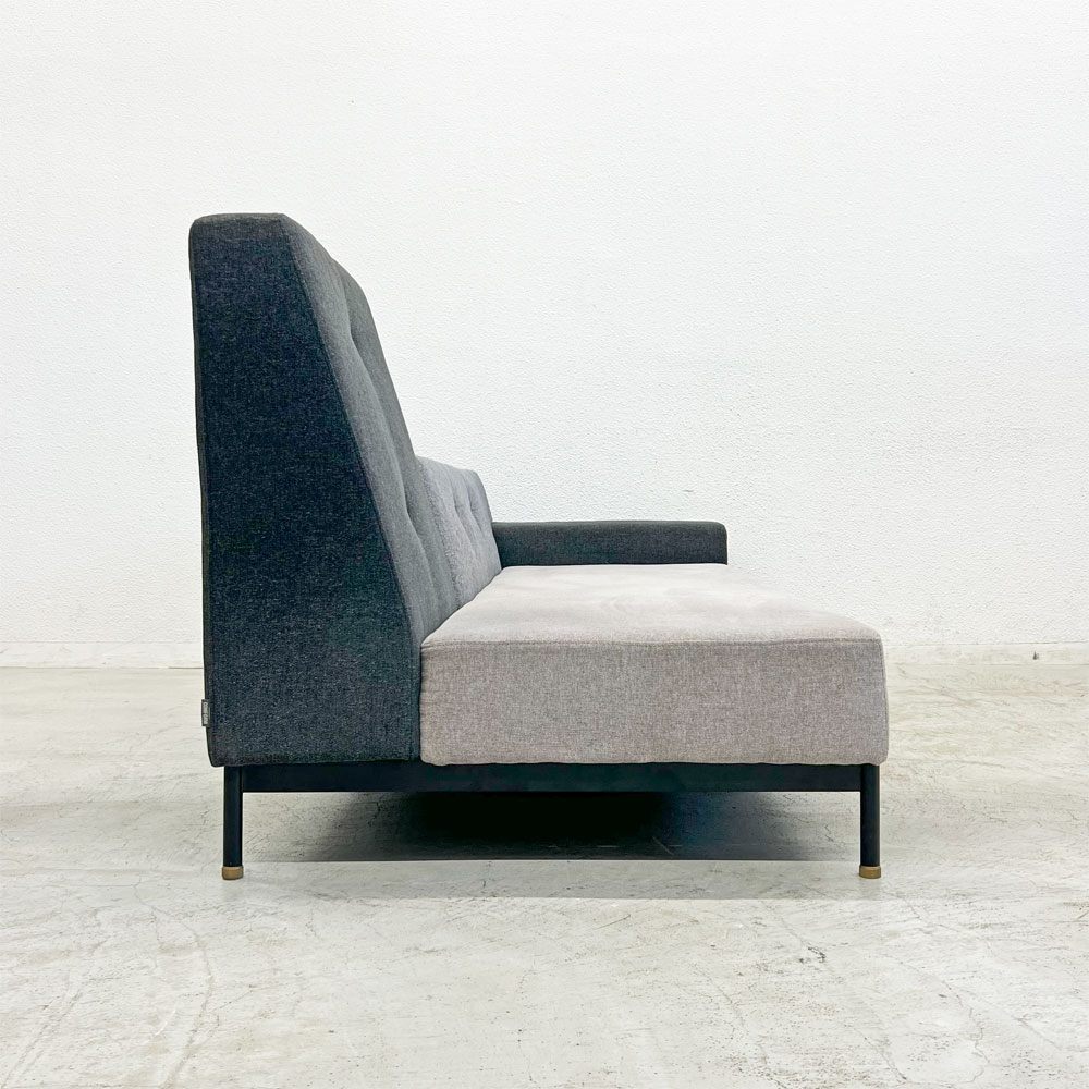 クラッシュゲート CRASH GATE コンフォーム COMFORM テット ソファ TET SOFA 2.5p 関家具 グレー 〓