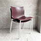 ドリアデ driade アレフ ALEPH カメレオン CAMELEON ダイニングチェア ワインレッド 2脚セット スタッキング フィリップ・スタルク Philippe Starck イタリア モダンデザイン ♪