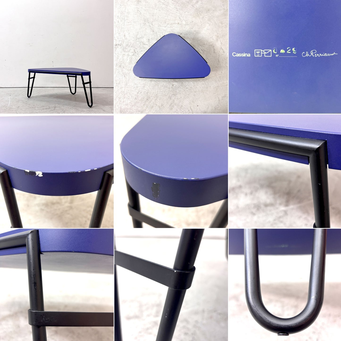 カッシーナ Cassina 519 PETALO ペタロ ローテーブル ネストテーブル 5pcs シャルロット・ペリアン Charlotte Perriand ●