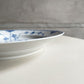 ロイヤルコペンハーゲン ROYAL COPENHAGEN ブルーフルーテッド ハーフレース ディーププレート 25.5cm 深皿 丸皿 陶器 北欧食器 廃番 美品 A ♪