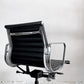 ハーマンミラー Herman Miller イームズアルミナムグループチェア マネージメントチェア アルミバフベース ガス圧昇降仕様 5本脚 キャスタータイプ 本革 イームズ ■