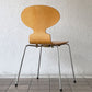フリッツハンセン Fritz Hansen アントチェア 4本脚 ナチュラルビーチ ラッカー アルネ・ヤコブセン 北欧家具 B ◇