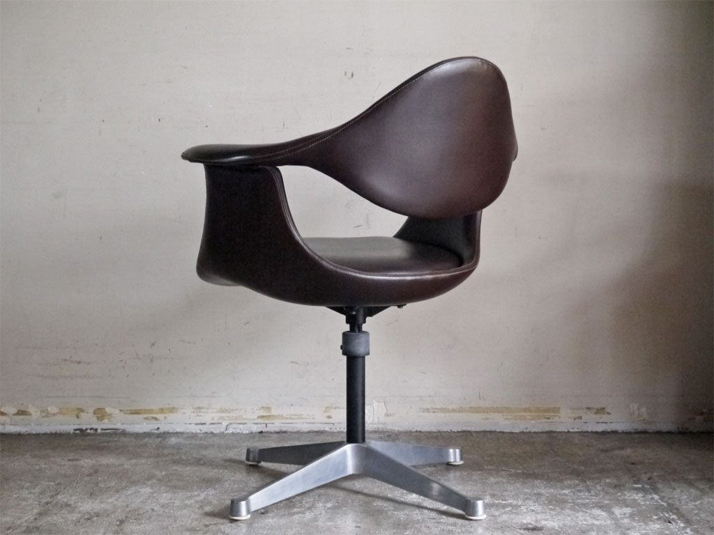 ICF ・ De Padova ビンテージ DAF SWIVEL CHAIR コントラクトベース ジョージネルソン George Nelson 初期モデル 希少 60’s ■