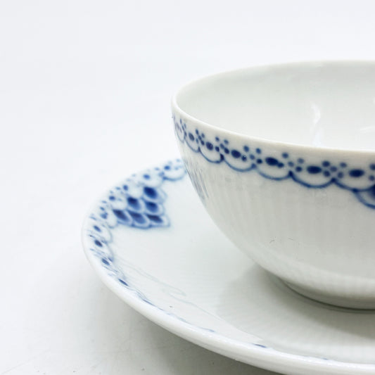ロイヤルコペンハーゲン ROYAL COPENHAGEN プリンセス ティーカップ&ソーサー 220ml C&S デンマーク 北欧食器 B ●
