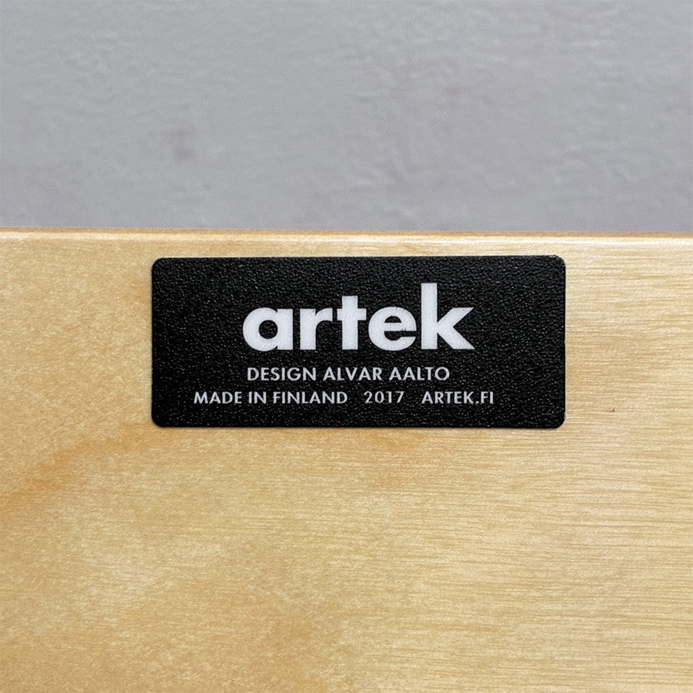 アルテック artek ウォールシェルフ 112B Wall shelf 壁付け棚 壁面家具 バーチ材 アルヴァ・アアルト フィンランド 北欧 箱付き未使用品 B ●