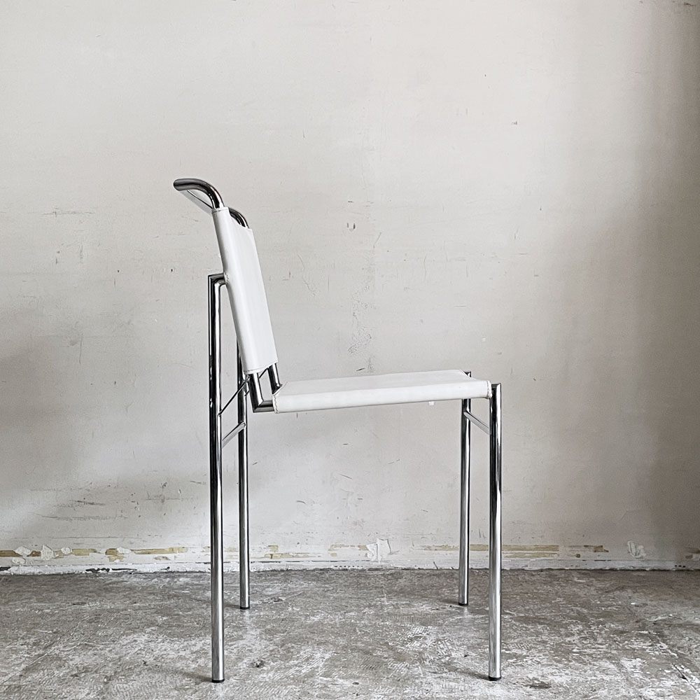 スティールライン Steel Line ロクエブリューン ROQUEBRUNE ダイニングチェア アイリーン・グレイ Eileen Gray モダンデザイン リプロダクト品 B ■