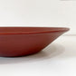 赤木明登 Akito Akagi 深皿 赤 nurimono 約21cm 漆器 輪島塗 現代作家 C ◎