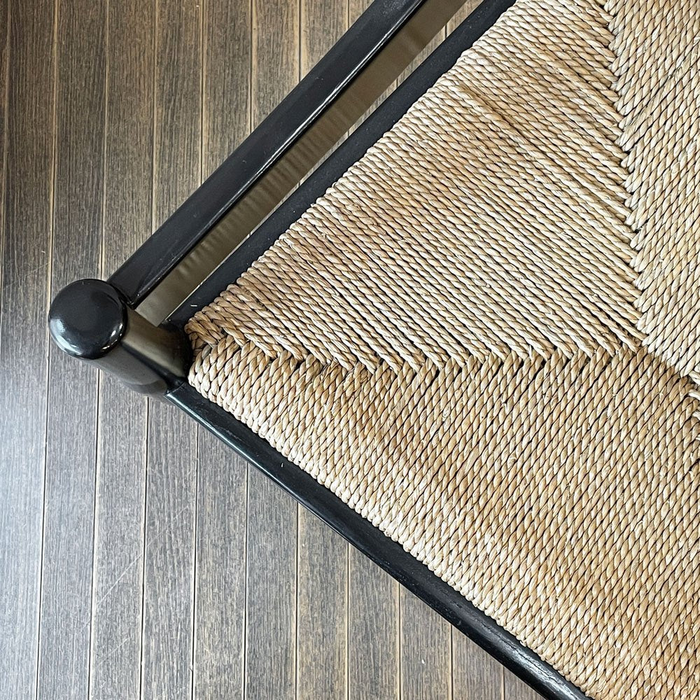 カッシーナ Cassina カリマテ CARIMATE アームチェア ペーパーコード ヴィコ・マジストレッティ イタリア ビンテージ ◎