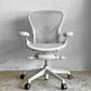 ハーマンミラー Herman Miller アーロンチェア リマスタード フル装備 Bサイズ ミネラル ポスチャーフィットSL デスクチェア オフィスチェア ビル・スタンフ ＆ ドン・チャドウィック ■