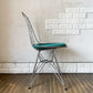 ヴィトラ vitra ワイヤーチェア Eames Wire Chair DKR5 エッフェルベース シートパッド付 ファブリック グリーン系 C&R イームズ ミッドセンチュリー ◎