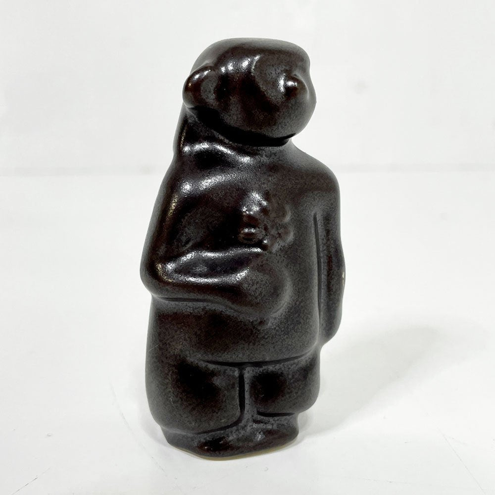 オーケ・ホルム Ake Holm クーラ Kulla トロール Troll オブジェ フィギュリン H8cm 陶器 スウェーデン ビンテージ B ●