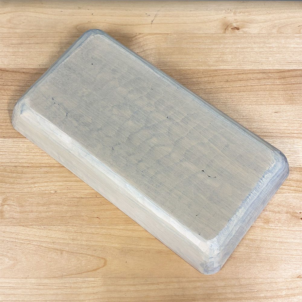 三谷龍二 白漆 バット 30cm レクタングルトレイ 長角皿 木工作家 現代作家家 ◎
