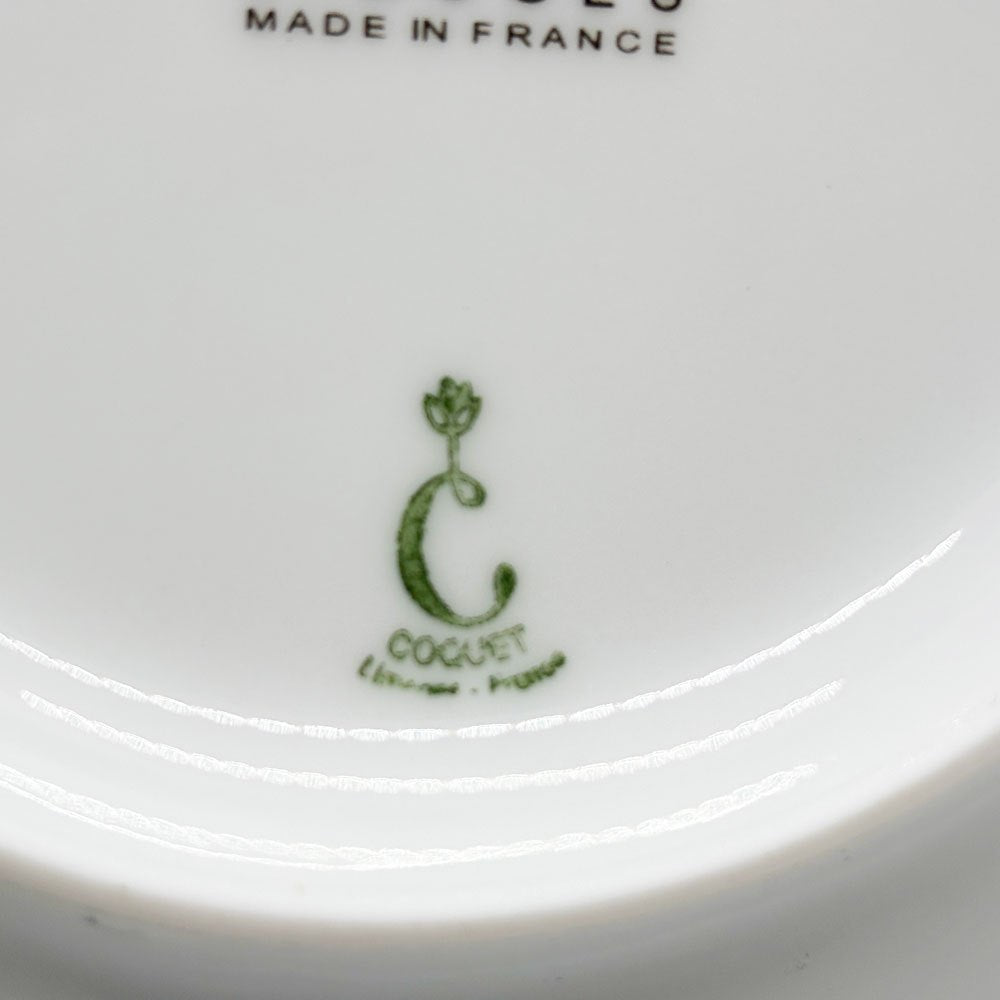 ジャン ルイ コケ JL Coquet エミスフェール Hemisphere プレート 21cm 磁器 洋食器 フランス B ●