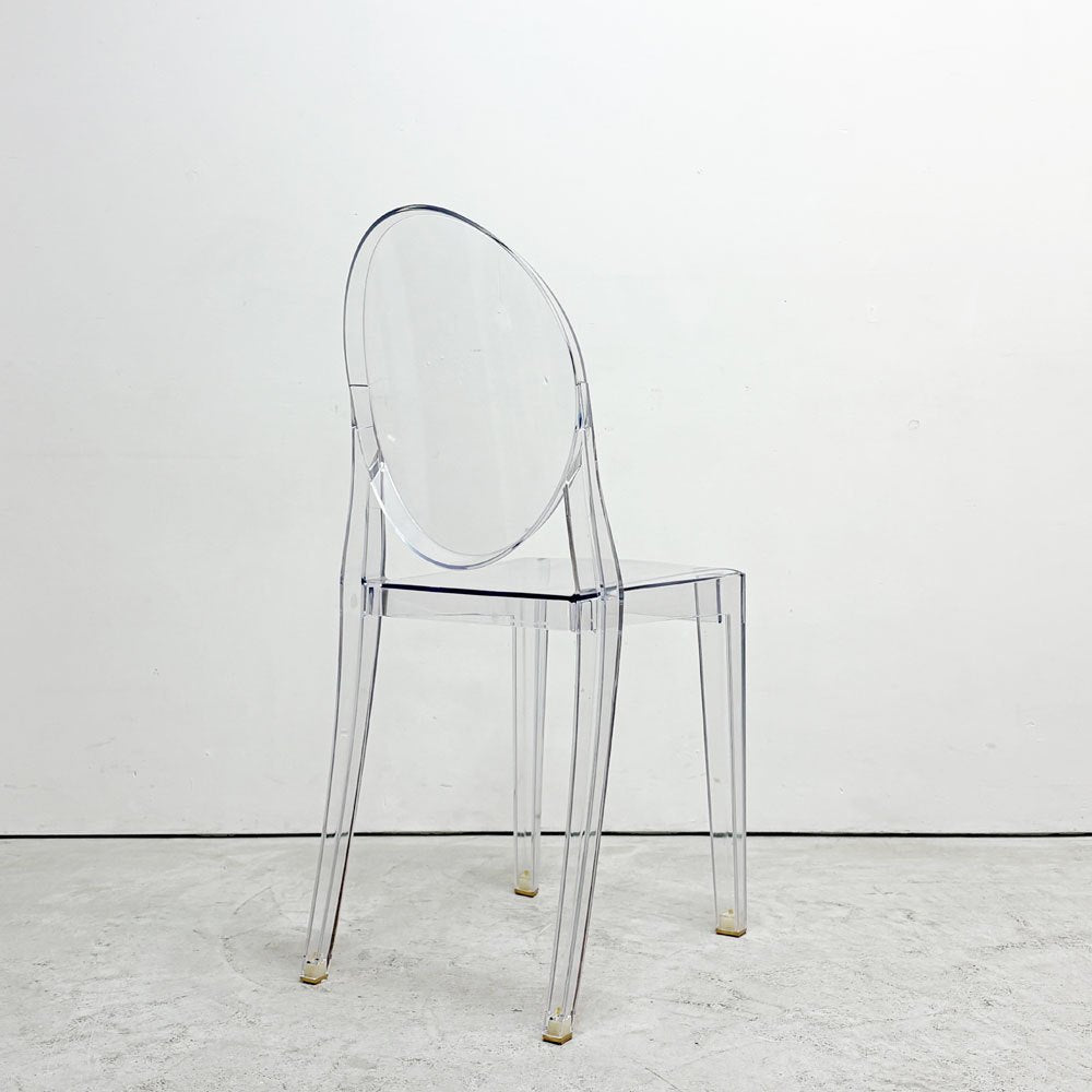 カルテル Kartell ビクトリア ゴースト Victoria Ghost クリスタル ダイニングチェア フィリップ・スタルク Philippe Starck イタリアモダン A ●