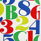 ハーマンミラー Herman Miller アレキサンダー・ジラード Alexander Girard ナンバーズ Numbers テキスタイル ビンテージ ファブリックパネル 100 x 100cm ジラルド ●