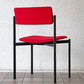 アスコ ASKO キキチェア KIKI CHAIR ダイニングチェア スチール ファブリック レッド イルマリ・タピオヴァーラ フィンランド 北欧家具 ビンテージ ◇