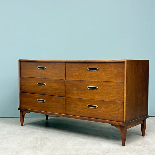 ドレクセル ヘリテイジ DREXEL HERITAGE リシェル RISHEL サイドボード 3段 ワイドチェスト USA 米軍家具ビンテージ ミッドセンチュリー ミリタリー ◎