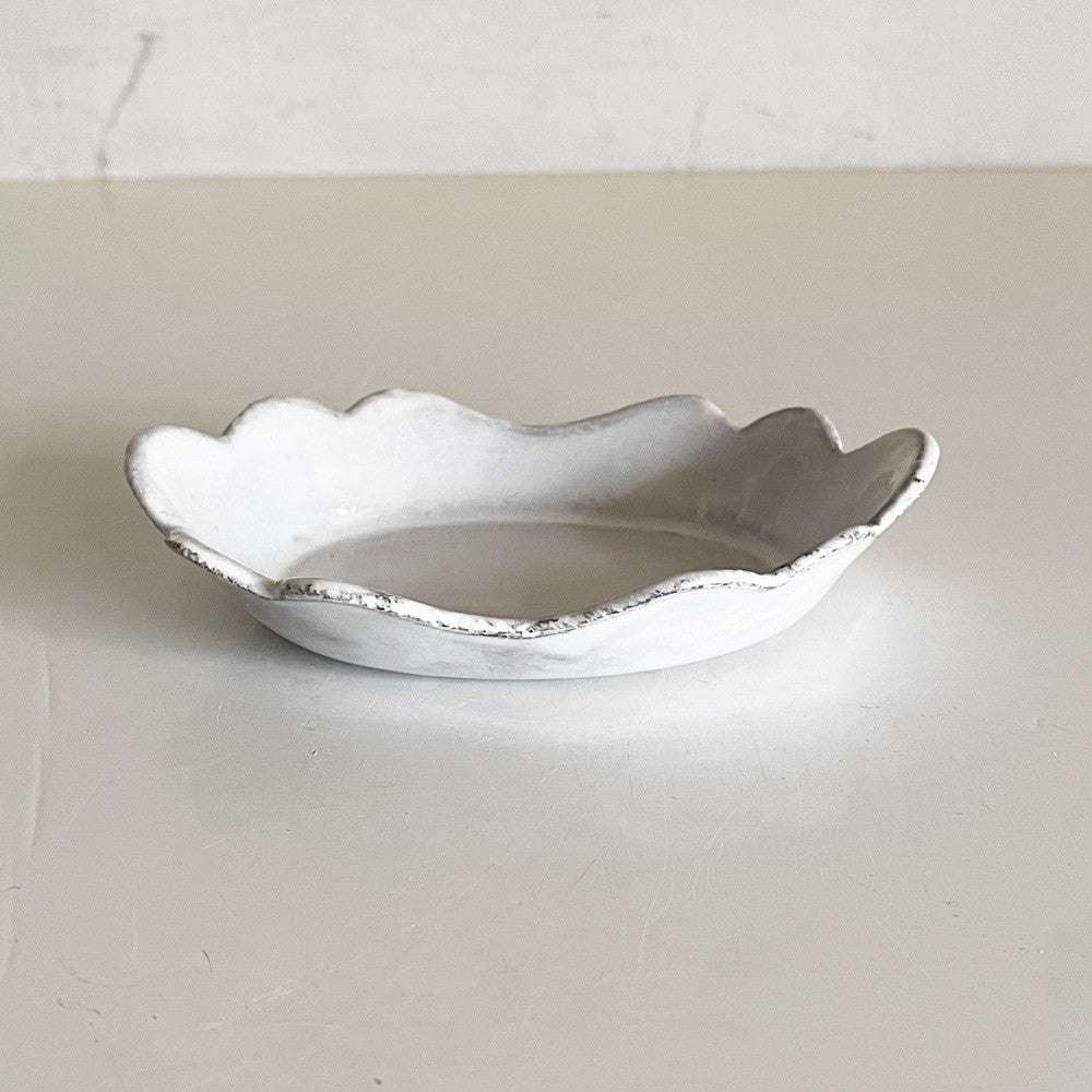 アスティエ・ド・ヴィラット Astier de Villatte コルベール Colbert テン ペタル Ten Petals スモールディッシュ W11cm 陶器 フランス ■