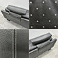 IDC大塚家具 OTSUKA エルエス リュクス01 L/S LUXE-01 3シーターソファ W219cm ヘッドレスト×2個 + オットマン付き 〓