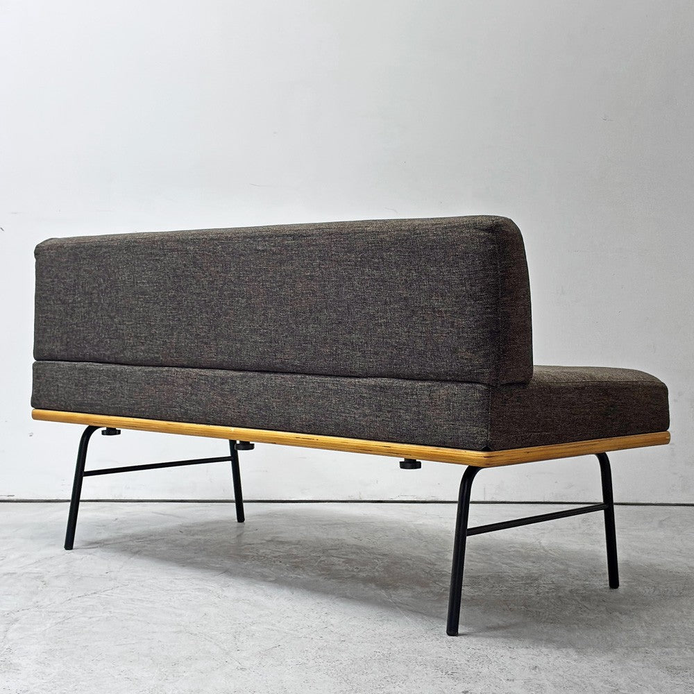 ウニコ unico ファニート ベンチ バックレスト FUNEAT bench backrest 鉄脚 オーク材 スチールレッグ カバーリング カフェスタイル 参考定価約￥65,780- ●