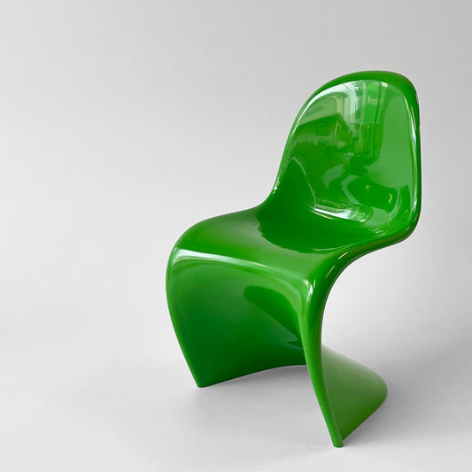 ヴィトラ デザインミュージアム Vitra Design Museum ミニチュアコレクション パントンチェア 1/6スケール 限定カラー グリーン 箱付き ◇