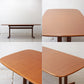 ジャパンビンテージ Japan Vintage チーク材 エクステンション ダイニングテーブル W160・200cm 伸長式 北欧デザイン ●