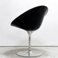 カルテル Kartell エロエス ERO S ダイニングチェア 1本脚 回転式 フィリップスタルク Philippe Starck スペースエイジ イタリアンモダン ブラック ●