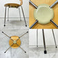 フリッツハンセン Fritz Hansen アントチェア 4本脚 ナチュラルビーチ ラッカー アルネ・ヤコブセン 北欧家具 H ●