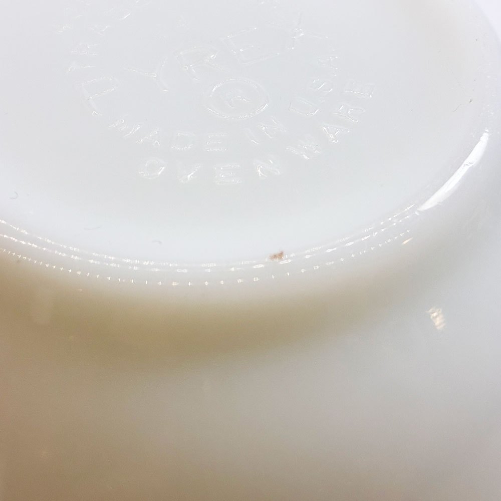 オールドパイレックス OLD PYREX ホライゾンブルー ミキシングボウル Sサイズ Φ14.5cm 耐熱ミルクガラス USビンテージ ★