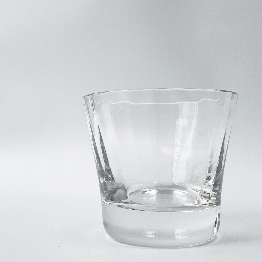 バカラ Baccarat ミルニュイ Mille Nuits ロックグラス タンブラー ガラス フランス 定価￥12,100-  A ■
