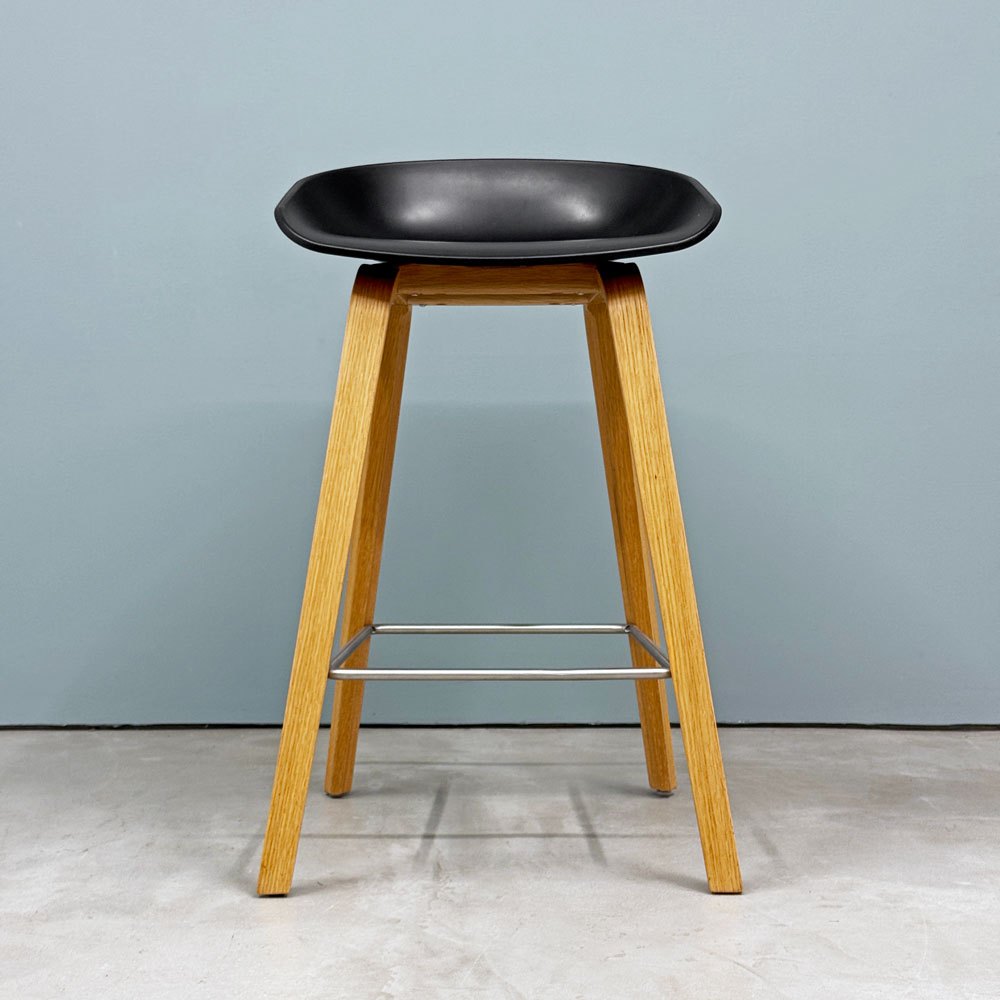 ヘイ HAY アバウトアスツール About a stool ブラック AAS32 LOW H75㎝ ハイスツール カウンターチェア 北欧モダン デンマーク ◎