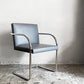 ノル ノール Knoll ブルーノ brno アームチェア チューブラー 合皮レザー グレー系カラー ミースファンデルローエ カンチレバー ■