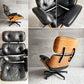 ハーマンミラー Herman Miller イームズラウンジチェア＆オットマン ブラックレザー ウォールナット C&Rイームズ ミッドセンチュリー♪