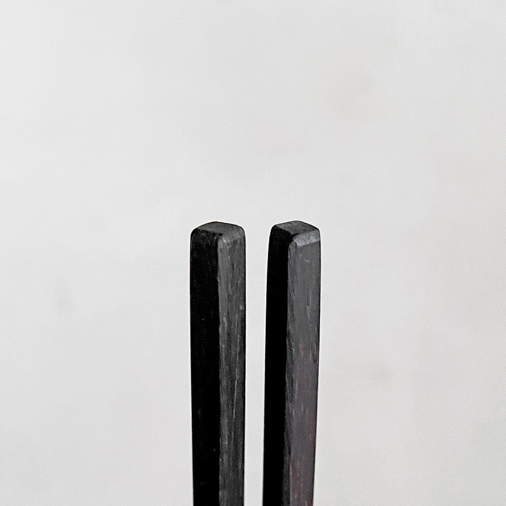 三谷龍二 Ryuji Mitani ローズウッド材 箸 約22cm カトラリー 木工 現代作家 F ■