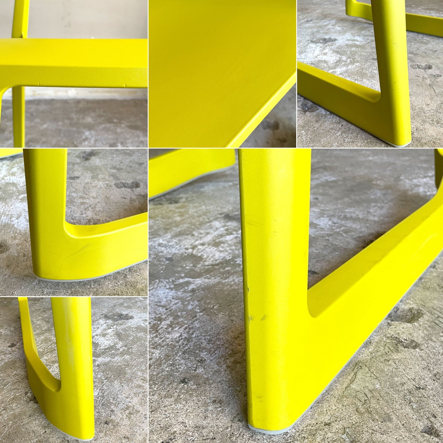 ヴィトラ Vitra ティプトン Tipton チェア スタッキングチェア チルト機能 ロッキングチェア イエロー B ■