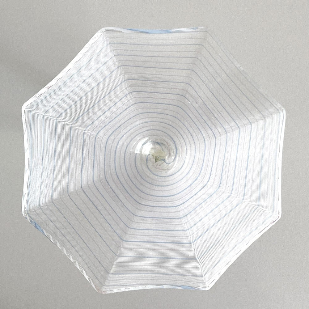 ベネチアンガラス Venetian glass ゴブレット ワイングラス 金彩 ムラーノ イタリア ■