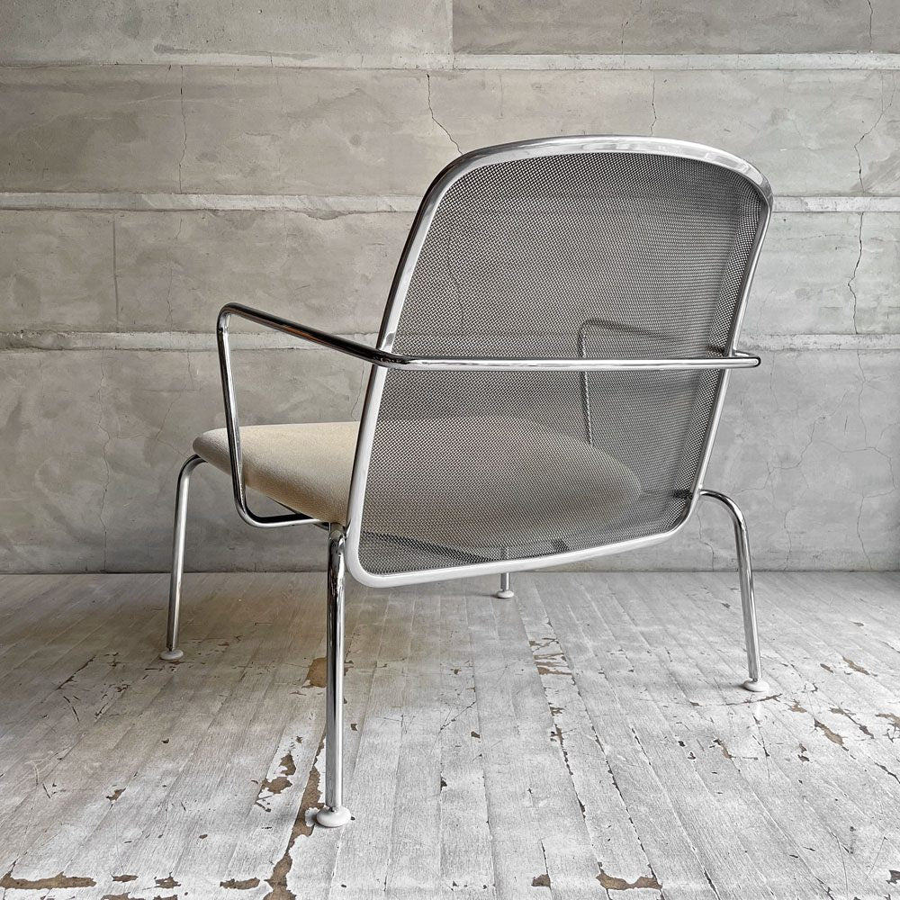 ビー・アンド・ビー イタリア B&B Italia ウェブ WEB アームチェア ラウンジチェア ワイヤーメッシュ アントニオ・チッテリオ antonio citterio 希少 ♪