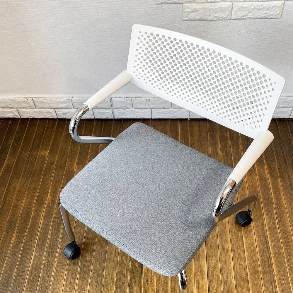 ヴィトラ vitra ビザロール Visaroll デスクチェア ミーティングチェア キャスターベース スタッキング アントニオ・チッテリオ ◎