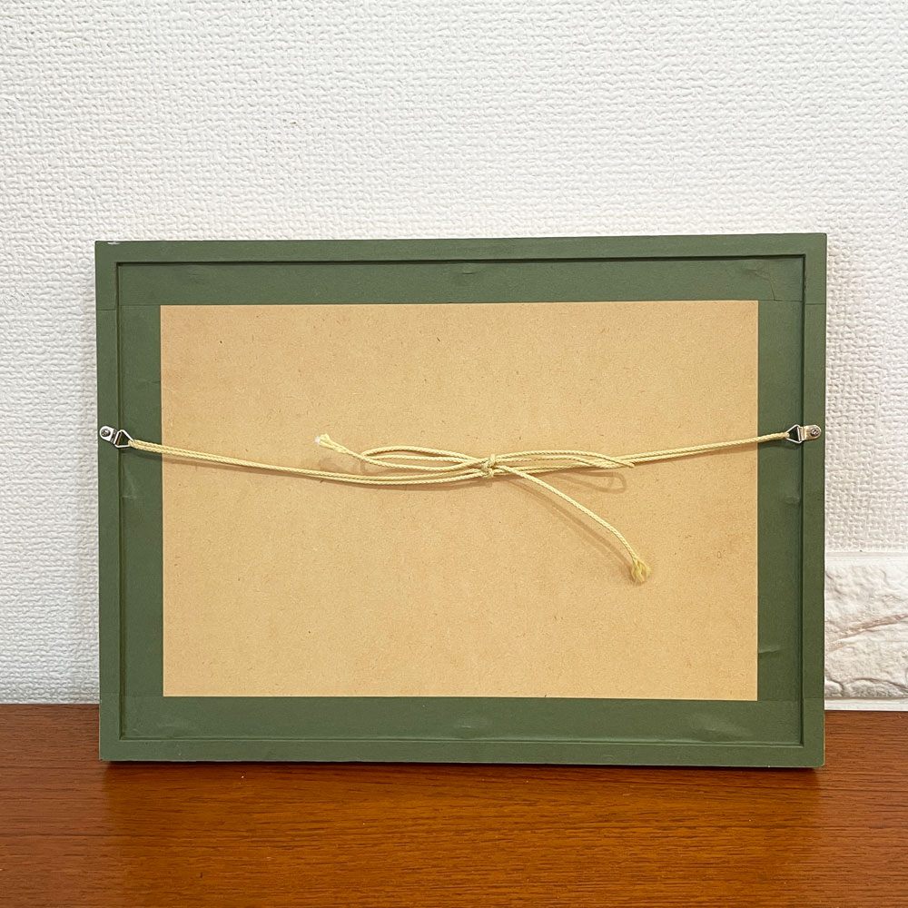 オルネドフォイユ Orne de Feuille アートフレーム アルファベット ウッドフレーム 32×23cm 額装品 ◎