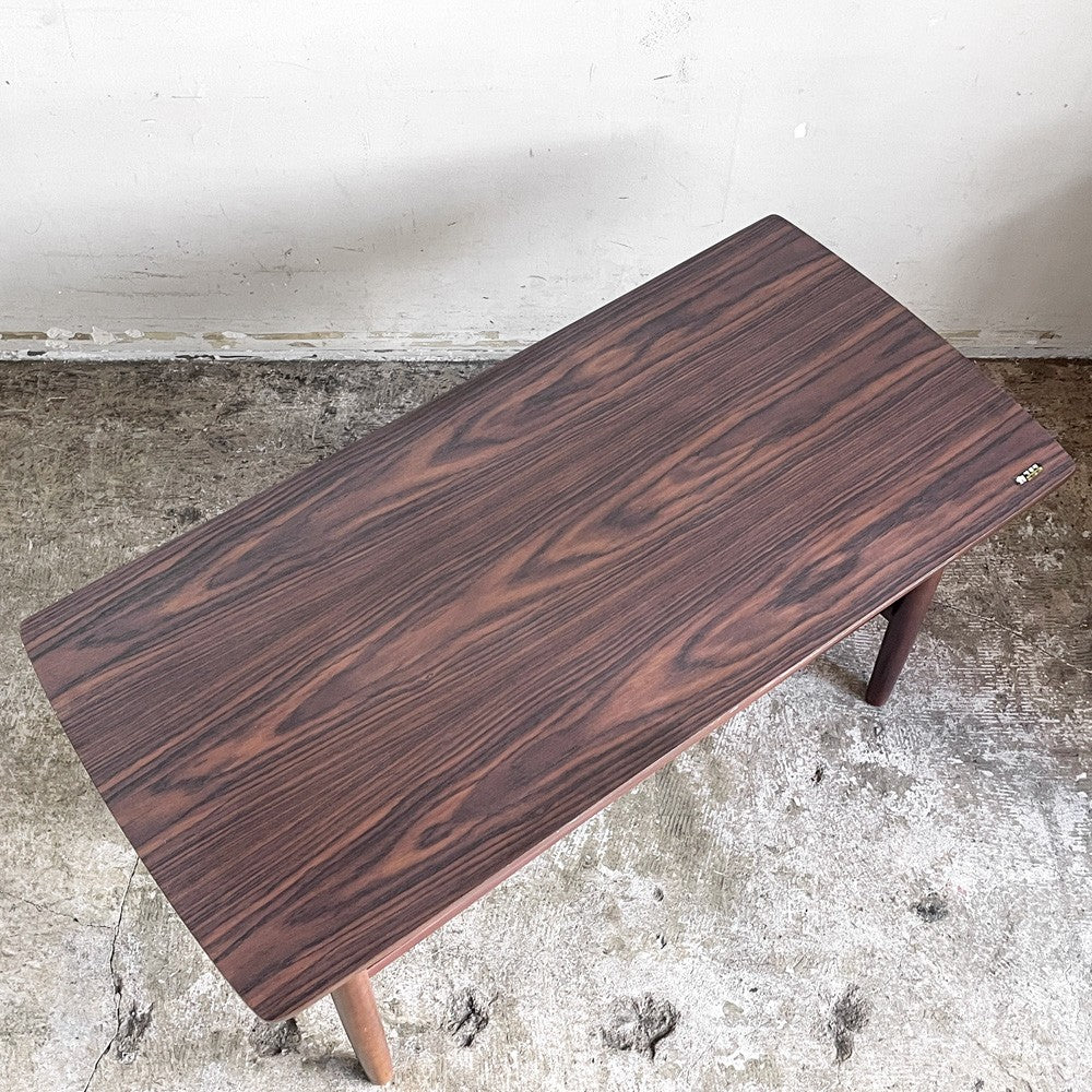 カリモク karimoku デコラトップ コーヒーテーブル センターテーブル w89cm ビンテージ オールドカリモク ジャパニーズミッドセンチュリー ■