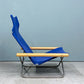 ニーチェア エックス NY chair X フォールディングチェア 折り畳みチェア ラウンジチェア ブルー 新居猛 MoMA  ◎